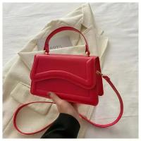 Bolso Cruzado de Cuero PU de Alta Calidad Color Sólido, Bolso Compacto para Mujeres, Bolso Messenger Pequeño - details 20
