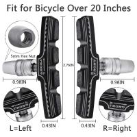 Pastillas de freno prémium para bicicleta de montaña profesional, Kit de bloques de freno para bicicleta, llave hexagonal gratis, 4 piezas - details 4