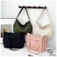 Bolsos Cruzados de Nylon Hobos Bolsos Manuales de Alta Capacidad para Mujer con Cremallera - details 5