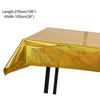 Mantel impermeable desechable, tela Rectangular, decoración para fiesta de cumpleaños y boda, manteles festivos para mesa - details 3