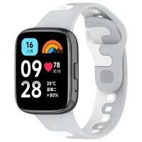 Aplicable a la correa de silicona 3 Watch, reemplazo de pulsera de dos colores para Redmi Watch3 Active - details 6