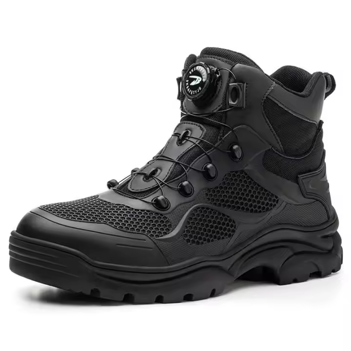 Botas de seguridad de invierno para hombre, ligeras y cómodas, punta de acero, zapatos de trabajo industriales antiperforación para exteriores, pie, 2025 - 1