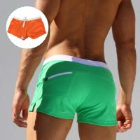 Pantalones cortos de playa a la moda para hombre, Shorts deportivos multicolores de poliéster, informales de tres piezas - details 1