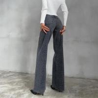 Jeans de Moda para Mujer Estilo Coreano 2025 Pantalones Rectos con Estampado de Leopardo - details 6