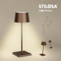Lámpara LED recargable USB de Mesa Regulable - Larga duración - Luz regulable (Dimmer) con un toque - Casa y restaurante - Protección IP54 - Dorado Oscuro - details 23