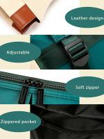 Mochila para ordenador portátil para mujer, bolso de mano de nailon con múltiples compartimentos para oficina, viajes, escuela - details 6
