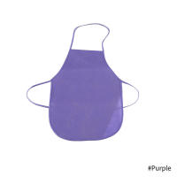 Unisex colorido niños liso tela no tejida pintura hornear niños manualidades cocina juego cocina babero delantal - details 14