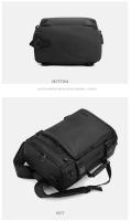 Multifuncional, bandolera de negocios, bolsa de viaje impermeable y resistente al desgaste, bandolera, mochila de estudiante, gran capacidad, viajes de ocio - details 1