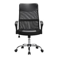 Escritorio de ordenador con cajón 112x70x50cm, escritorio para PC con estantería, mesa de oficina moderna para estudio, negro brillante. - details 16
