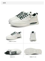2025Nuevos zapatos transpirables antideslizantes de lujo transpirables a la moda versátiles para hombres ocio ligero cómodo caminar - details 23
