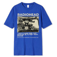 Radiohead-Camiseta clásica Vintage para Hombre, Camisetas de Rock de gira en América del Norte, Camisetas de calle de Hip Hop, Tops de gran tamaño de algodón 100% - details 6