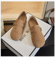 Nuevos zapatos blancos de cuero, nuevos zapatos individuales de suela plana, zapatos casuales versátiles, zapatos de mujer de temperamento retro para niños - details 19