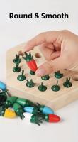 Juguete de Ajedrez de memoria a juego de zanahoria para niños, lógica de pensamiento de entrenamiento, juego de mesa de clasificación de cognición de Color - details 4