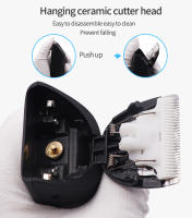 Cortadora de pelo profesional para hombres, máquina de afeitar inalámbrica, inalámbrica, para la ingle y el cuerpo púbico, húmeda y seca - details 11