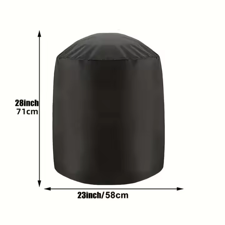 Impermeable al aire libre, Weber, cubierta duradera, impermeable, cubierta circular para barbacoa al aire libre - 1