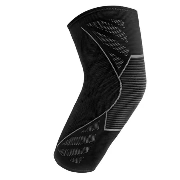 Codera de nailon para Fitness, almohadillas de soporte para codo de compresión antideslizantes resistentes al desgaste, Protector de articulaciones, almohadilla de brazo transpirable - 1