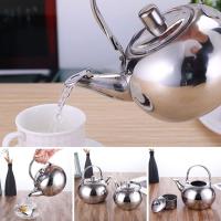 Hervidor de agua de gran capacidad, tetera de acero inoxidable, utensilios de cocina con filtro de infusor, hervidor de café para el hogar y la Oficina - details 3