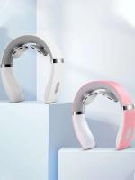 Nuevo masajeador inteligente de músculos de hombros y cuello, relajación eléctrica por calor, cuerpo en cualquier momento, carga USB, blanco - details 11