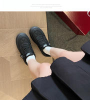 Nuevos zapatos de suela gruesa que aumentan la altura, zapatos versátiles de plataforma tipo muffin para mujer - details 18