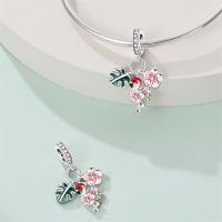 Encanto de Flamenco y Unicornio de Plata Esterlina 925 Joyería de Pulsera Original DIY para Mujeres - details 9