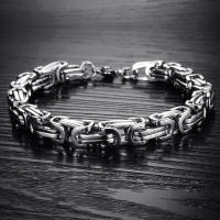 Pulsera de plata para hombre - Modelo italiano grueso, tono plata pulida, varios tamaños disponibles, pulsera para hombre, regalo para él - details 0