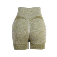 Pantalones Cortos de Yoga para Mujer Entrenamiento de Glúteos, Sin Costuras, Elásticos, Cintura Alta, Control de Barriga, Pantalones Fruncidos - details 13
