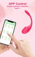 Vibrador Inalámbrico Bluetooth G Spot Dildo Control Remoto Aplicativo Ropa Interior Vibrante para Mujeres Juguetes para la Salud Sensual - details 4