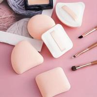 Esponja de maquillaje suave seca y húmeda reutilizable, conector de base líquida Compatible con Rubycell, tamaño 8cm, 2/3 Uds. - details 0