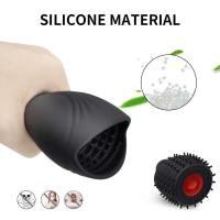 Masturbador para lamer lengua masculina, mamada, orgasmo, masturbación, glande de 10 velocidades, masajeador vibratorio, entrenamiento de resistencia, Juguetes sexuales - details 19