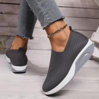 Zapatos ortopédicos antideslizantes con cojín de aire para mujer, zapatillas transpirables con plataforma, para caminar - details 25
