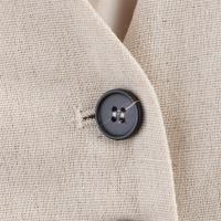 PB&ZA2025casual chaleco sin mangas holgado y cómodo con cuello en V y botonadura sencilla para mujer, ideal para el verano. - details 4