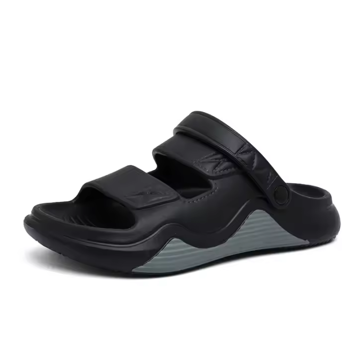 Sandalias de Hombre de Verano Cómodas y Sin Cordones de Goma Suave Zapatos de Playa - 1
