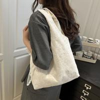 Bolso grande de mano, bolso de hombro de encaje, estilo coreano, Kawaii, bolso de lona Simple, bolso de tela Simple de gran capacidad, bolso de viaje - details 9