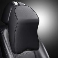 Almohada Universal para Coche BUNO Almohada de Cabeza de Cuero 3D Viscoelástica - details 2