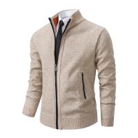 Chaqueta de Punto Formal para Hombres Abrigo de Lana de Cashmere Estilo Otoño-Invierno - details 1