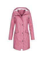 Chaquetas impermeables de Montañismo para mujer, chubasquero largo para montar en bicicleta al aire libre, regalos femeninos - details 6