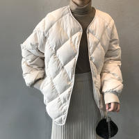 Women lightweight down cotton wear short coat autumn winter padded jacket - details 27
