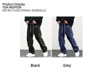 Pantalones Casuales de Talla Grande para Hombres Tela Composite de Poliéster Largo Completo - details 3