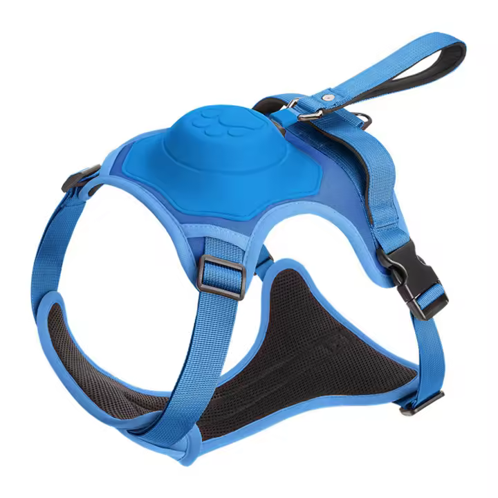 Cinturón de seguridad de tracción para perros de tamaño mediano, clip frontal resistente, cinturón de seguridad para perros, adecuado para perros con un peso de 7 a 33 kg - 1