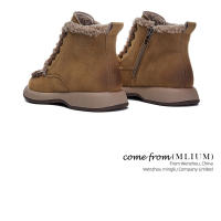 Nuevos zapatos casuales de terciopelo de algodón versátiles botas de nieve de suela gruesa. - details 15