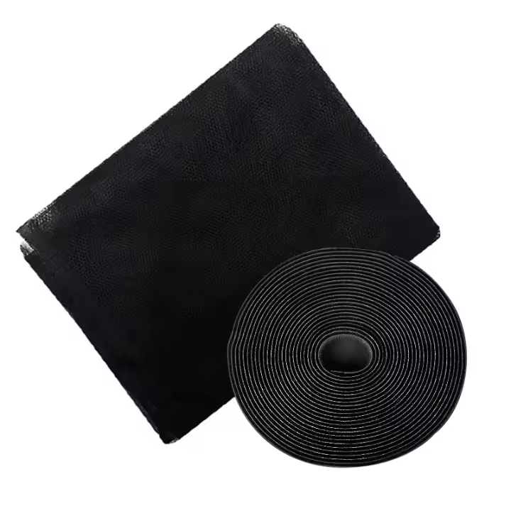 Mosquitera antimoscas para ventana, malla adhesiva para mosquitos, insectos voladores, cortinas para ventanas de cocina, Protector para el hogar - 1