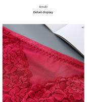 Bragas Sexys De Encaje Para Mujer, Ropa Interior De Color Sólido, Bragas Íntimas Transpirables, Lencería Sin Costuras, Sueva - details 11