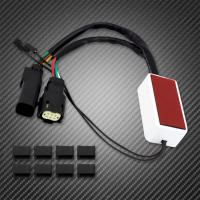 Luz indicadora de intermitente de freno para motocicleta, alforja fluida Led para Harley Touring Road, Electra Glide CVO Limited 14-22 - details 11