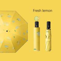 Paraguas de viaje plegable de verano, paraguas a prueba de viento, paraguas para sol y lluvia, paraguas impermeable y anti UV para mujeres y hombres, automático - details 13