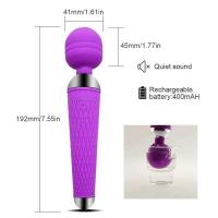Vibrador AV potente de 10 velocidades, varita mágica, estimulador de clítoris, juguetes para mujeres, masajeador de punto G, producto erótico sexual femenino adulto - details 5