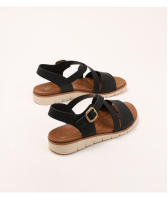 Sandalias planas de una tira para mujer con suela blanda y plantilla acolchada - details 6