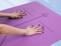 Alfombra de Yoga de Goma PU Profesional Antideslizante, A Prueba de Sonido, Absorción de Choques para Fitness y Baile en Casa - details 3