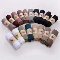 18 colores liso suave fino poliéster Hijabs mujeres largo musulmán chal bufanda turbante envolturas para la cabeza señora islámico 170*70Cm - details 2