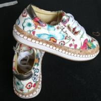 Zapatos con cordones para mujer, zapatos planos informales con estampado para mujer - details 4