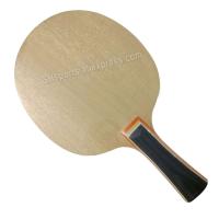 Hoja de tenis de mesa M8 (madera de 5 capas, bolsa redonda gratis y cinta de borde) raqueta de Ping Pong SANWEI - details 1